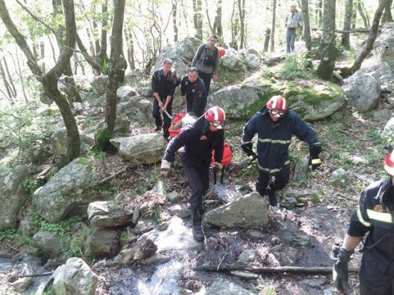 Χαλκιδική: Επιχείρηση διάσωσης πέντε προσκυνητών